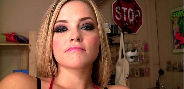  Alexis Texas says MAKE ME YOUR WHORE then SHAKES HER BIG ASS and MILKS COCK ALL OVER her PRETTY FACE!